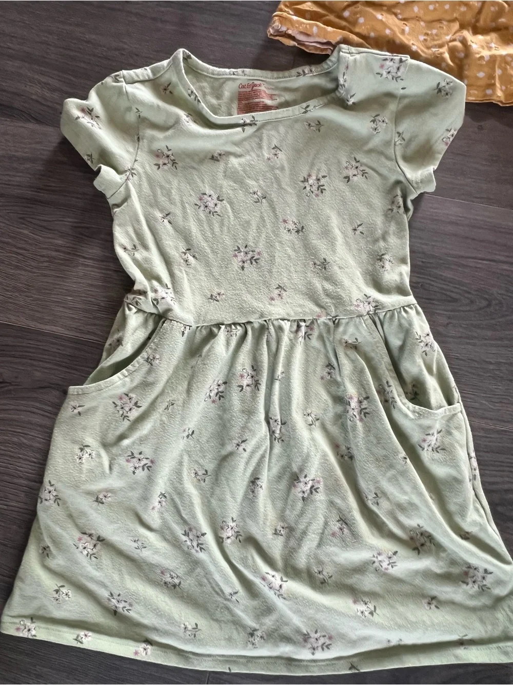 Cat & Jack Girls' Dresses in Mustard, Rust, Mint & Floral